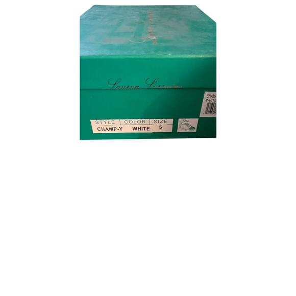 Lauren Lorraine Champ-Y / Charlie-Y White Studded High Top Sneakers 5 NIB - Picture 6 of 6